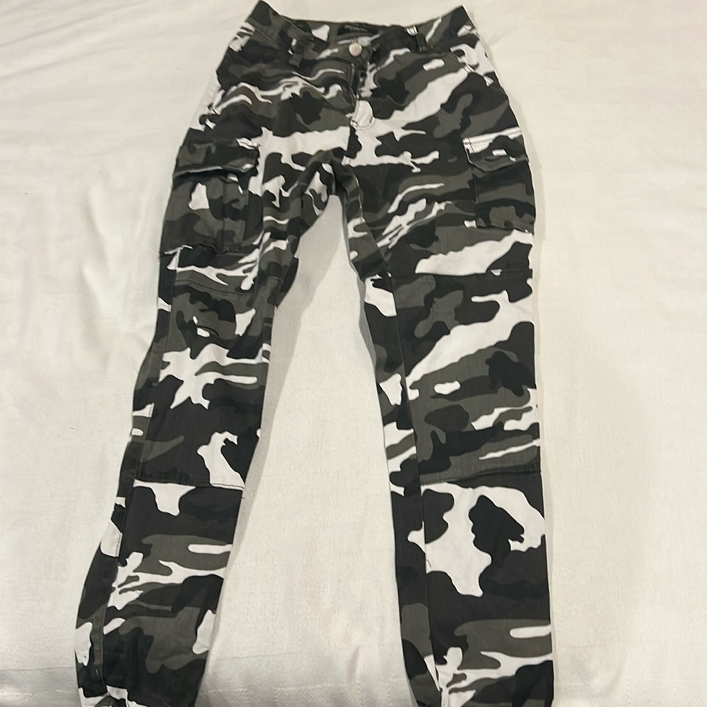 American Bazi blk camo jeans - Picture 1 of 8